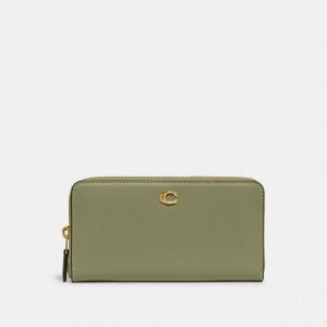 Coach Accordion Zip Wallet マスタード | COH865523