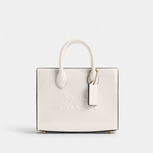 Coach Ace Tote Bag 17 白 | COH865201