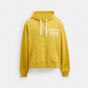 Coach Americana Hoodie 黄色 | COH866900