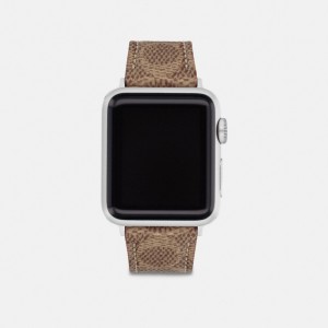 Coach Apple Watch® Strap, 38 Mm And 40 Mm ブラウン | COH866245