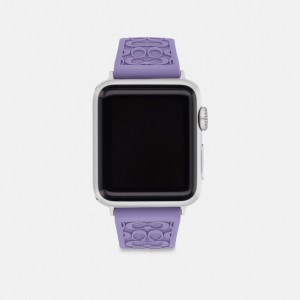 Coach Apple Watch® Strap, 38 Mm And 40 Mm 紫 | COH866271