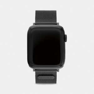 Coach Apple Watch® Strap, 42 Mm And 44 Mm 黒 | COH866272