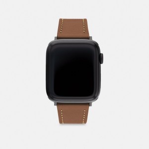 Coach Apple Watch® Strap, 42 Mm And 44 Mm ブラウン | COH866967