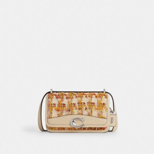 Coach Bandit Crossbody Bag In Tweed シルバー カラー | COH864923
