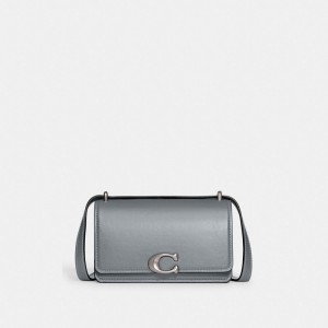 Coach Bandit Crossbody Bag シルバー グレー 青 | COH864774