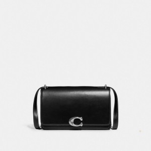 Coach Bandit Shoulder Bag シルバー 黒 | COH865223