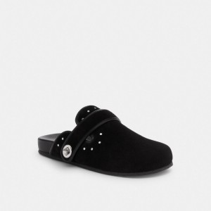 Coach Blake Clog With Rivets 黒 | COH865808
