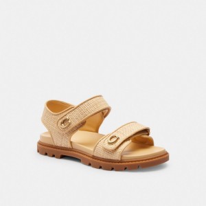 Coach Brynn Sandal ベージュ | COH865897