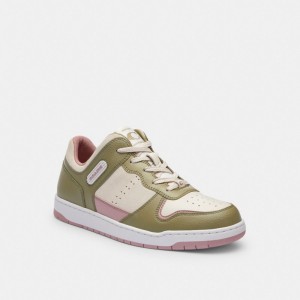 Coach C201 Low Top Sneaker ライトピンク | COH865841