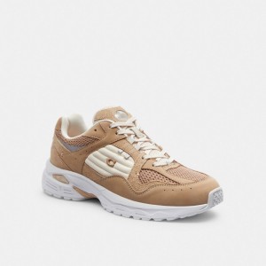 Coach C301 Sneaker グレー ブラウン | COH865813