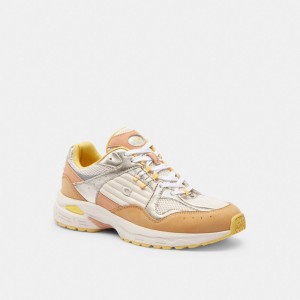 Coach C301 Sneaker グレー ブラウン | COH865815
