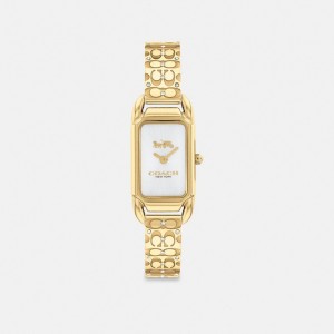 Coach Cadie Watch, 17.5 Mm X 28.5 Mm ゴールド | COH866265