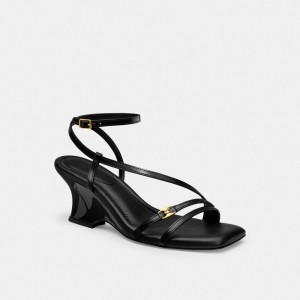 Coach Cait Sandal 黒 | COH865733
