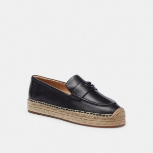 Coach Camilla Espadrille 黒 | COH865769