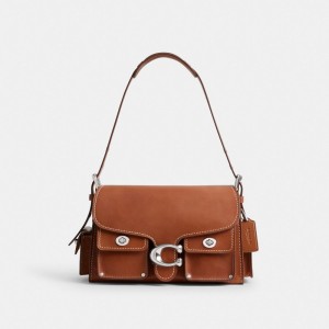 Coach Cargo Turnlock Soft Tabby シルバー | COH865337