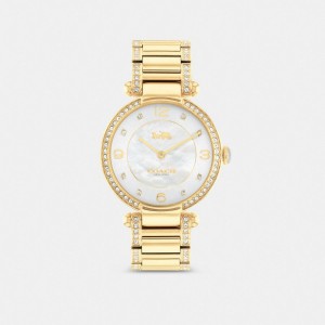 Coach Cary Watch, 34 Mm ゴールド | COH866277