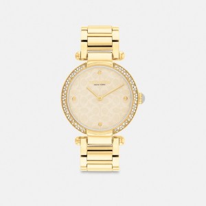 Coach Cary Watch, 34 Mm ゴールド | COH866280