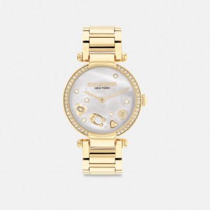 Coach Cary Watch, 34 Mm ゴールド | COH866282