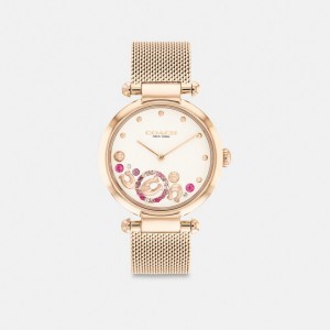 Coach Cary Watch, 34 Mm ピンク ゴールド | COH866244