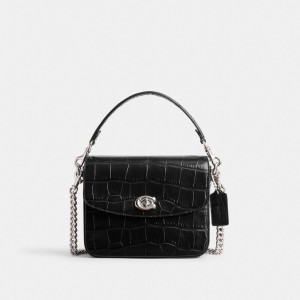 Coach Cassie Crossbody Bag 19 シルバー 黒 | COH865277