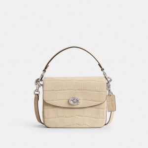Coach Cassie Crossbody Bag 19 シルバー 白 | COH865390