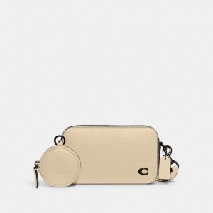 Coach Charter Slim Crossbody 白 | COH865215