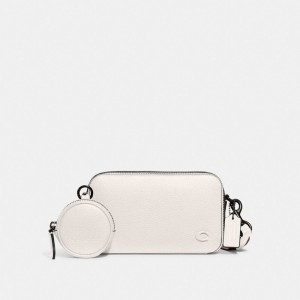 Coach Charter Slim Crossbody 白 | COH865309