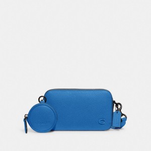 Coach Charter Slim Crossbody 青 | COH866540