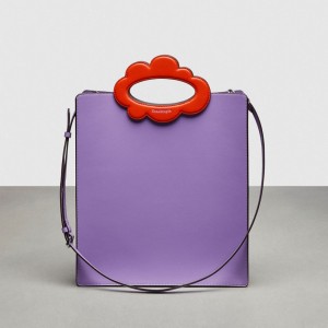 Coach Cloud Handle Tote オレンジ | COH865023