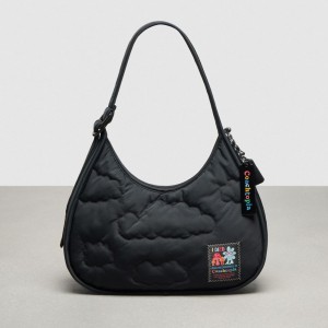 Coach Coachtopia Loop Ergo Bag With Cloud Quilting 黒 | COH865109