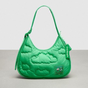 Coach Coachtopia Loop Ergo Bag With Cloud Quilting 緑 | COH865114