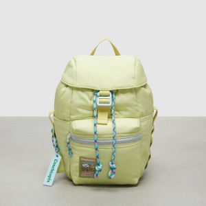 Coach Coachtopia Loop Mini Backpack ライト緑 | COH866498