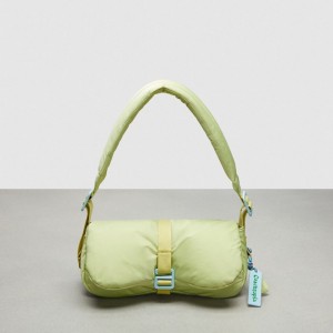 Coach Coachtopia Loop Puffy Wavy Dinky Bag ライト緑 | COH864787