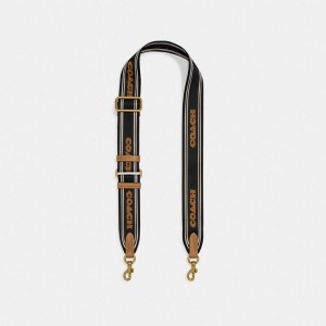 Coach Colorblock Webbing Strap 黒 カラー | COH866442