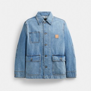 Coach Denim Chore Jacket ライト | COH866864