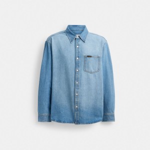 Coach Denim Shirt ライト | COH866918