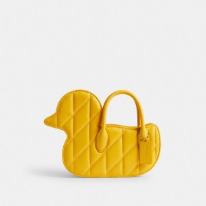 Coach Duck Bag With Quilting 黄色 | COH865378