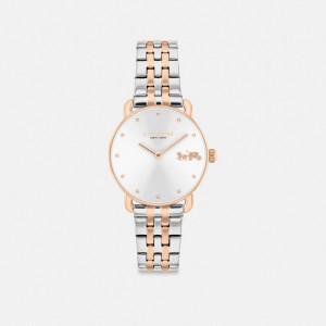 Coach Elliot Watch, 28 Mm ゴールド シルバー | COH866305