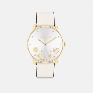 Coach Elliot Watch, 36 Mm 白 | COH866258
