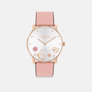 Coach Elliot Watch, 36 Mm ピンク | COH866259