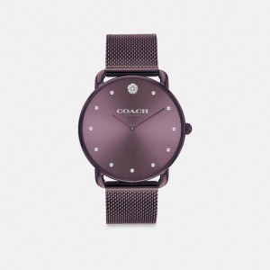 Coach Elliot Watch, 36 Mm 紫 | COH866297