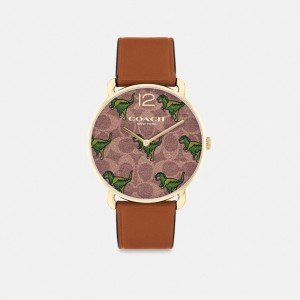 Coach Elliot Watch, 36 Mm ブラウン | COH866299