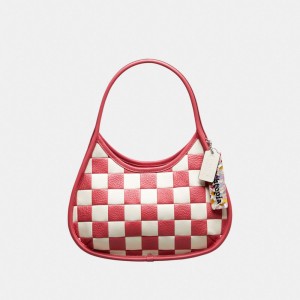 Coach Ergo Bag In Checkerboard Patchwork Upcrafted Leather ピンク | COH865115