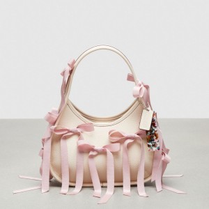 Coach Ergo Bag In Coachtopia Leather: Bows All Over ベージュ | COH864867