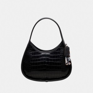 Coach Ergo Bag In Croc Embossed Coachtopia Leather 白 | COH865153