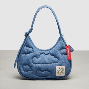 Coach Ergo Bag With Cloud Quilting 青 | COH865146