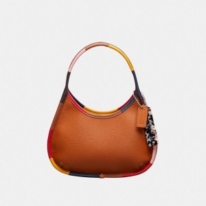 Coach Ergo Bag With Colorful Binding In Upcrafted Leather ブラウン | COH864945