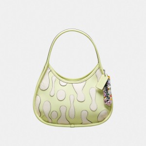 Coach Ergo Bag With Lava Appliqué In Upcrafted Leather ライト緑 カラー | COH864936