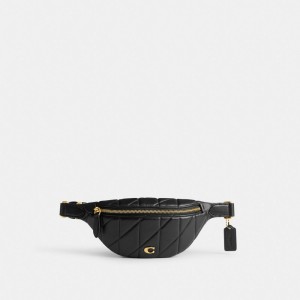 Coach Essential Belt Bag With Pillow Quilting 黒 | COH865449