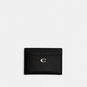 Coach Essential Card Case シルバー 黒 | COH865612